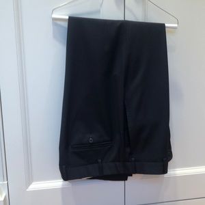 Made in Italy men’s navy dress pants